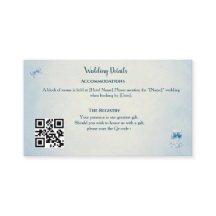 Cartão Personalizado de Enclosure Something Blue