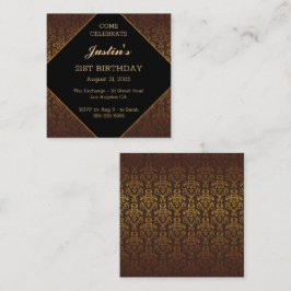 Informações Chic Vintage - Cartão de Aniversário