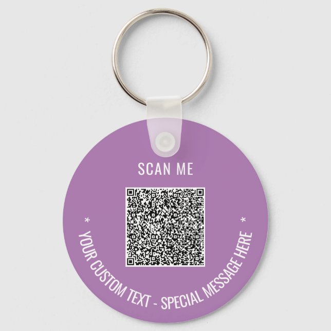 Informações de Verificação do Código QR Chaveiro d (Verso)