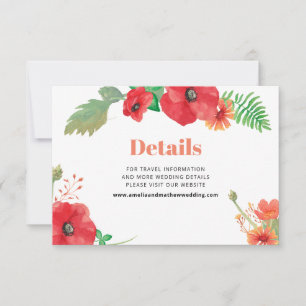 Informações/Detalhes do Casamento de Flores de Cam