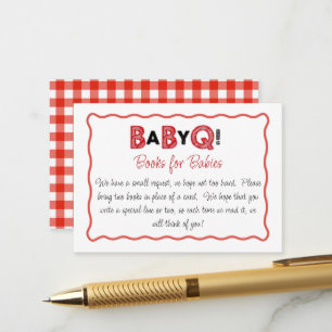 Informações É um cartão de bebê Q para livros de gêmeos para b