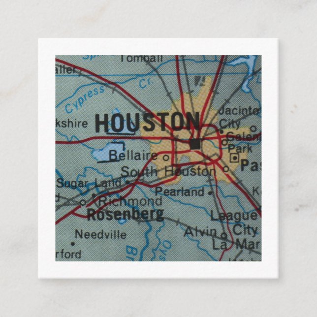 Informações houston, movemos novo cartão de endereço (Frente)