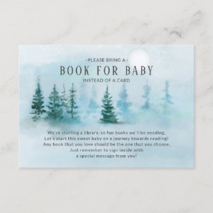 Informações Livro de Chuvinha de Bebê de Inverno para Cartão d