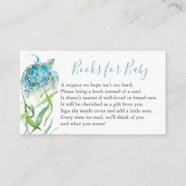 Informações Livro De Tartarugas Marítimas Para Cartão De Recep