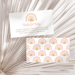 Informações Livros Boho Rosa Arco-íris para Cartão de Acompanh