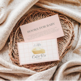 Informações Livros Cutie Pie para Bebê Cartão - Chá de Bebê de