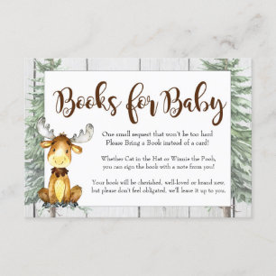 Informações Livros de alce russo para cartão de bebê