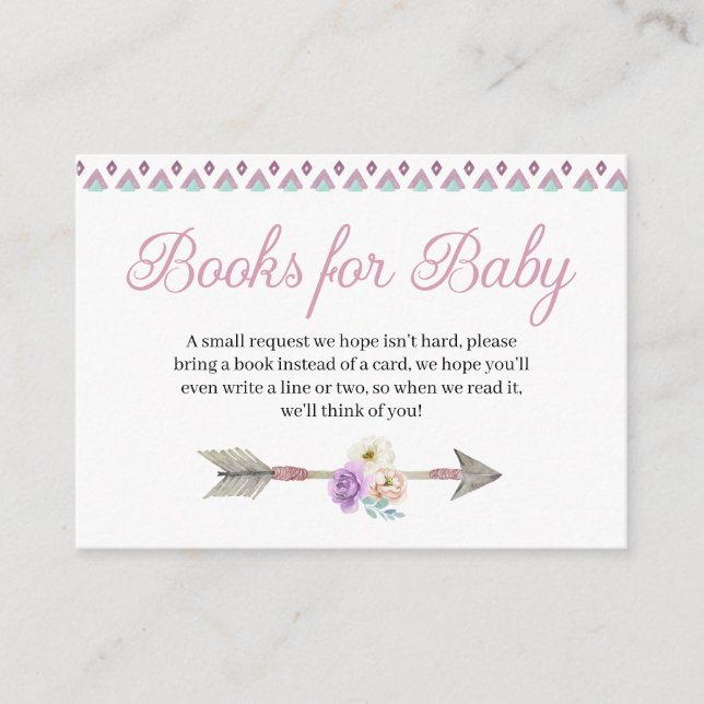 Informações Livros de Boho Dreamcatcher para Cartão de Gabinet (Frente)