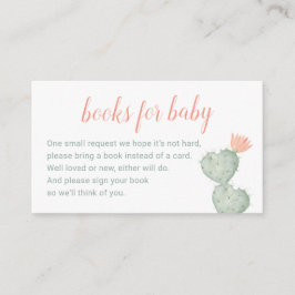 Informações Livros De Cactus Para Cartão De Bebê, Receptáculo 