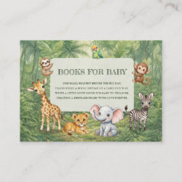 Informações Livros de Chá de Bebê Wild One para Cartão de Acom