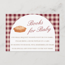 Informações Livros De Chá de fraldas De Pizza Para Cartão De B