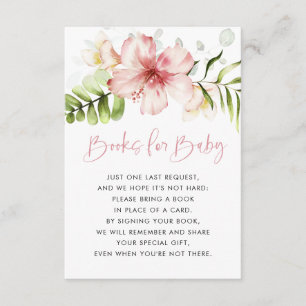 Informações Livros de Flores Tropicais para Cartão de Bebê, So