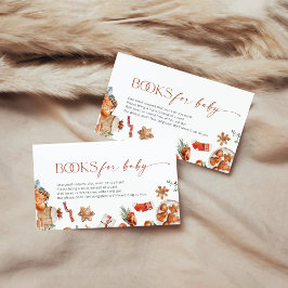 Informações Livros de natal de inverno para o cartão de gabine