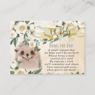 Informações livros de ourivesaria para bebês para cartão de pe