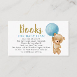 Informações Livros de Urso de Teddy para Cartão de Solicitação