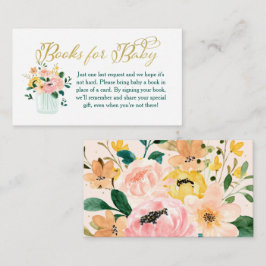 Informações Livros Florais de Flor Selvagem para Cartão Bebê