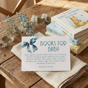 Informações Livros para Bebê de Blue Jean Baby - Cartão de Env