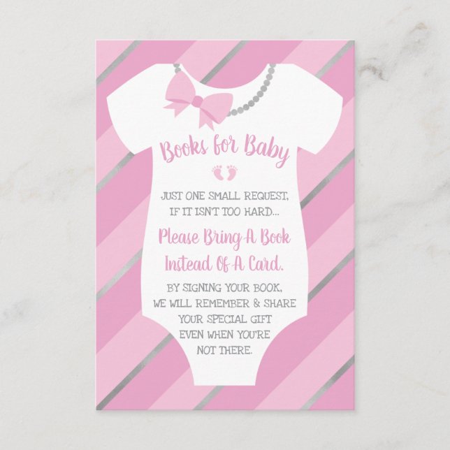 Informações Livros Para Cartão De Bebê, Dois Pés Pequenos (Frente)