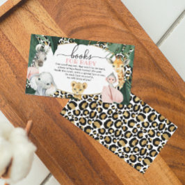 Informações Livros Selvagens de Animais Safari para Cartão de 