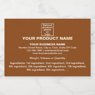 Informações Mínimas do Produto sobre Tamanho Peque