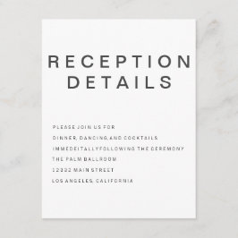 Informações Novo Cartão de Enclausuramento Minimalista Gótico