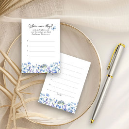 Informações Onde Eles Estavam No Cartão De Resposta Floral De 