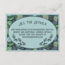 Pebbles de água - cartão de compartimento