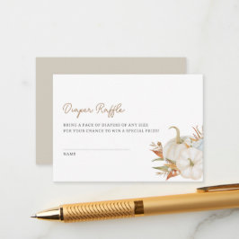 Informações Pequena Fralda de Abóbora Cartão de Gabinete Raffl