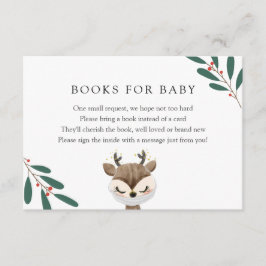 Informações Reindeer em Livros de Máscara para Cartão de Inser