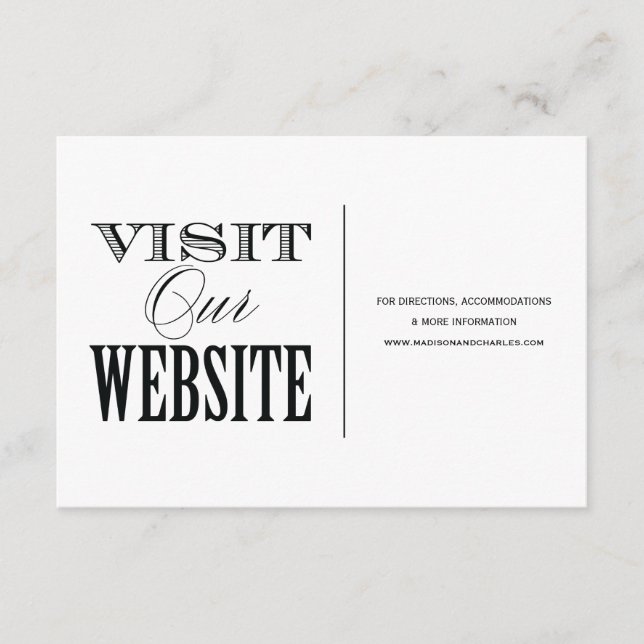 INFORMAÇÕES & SEJA CARTÃO WEDDING CASADO DO WEB SITE DE %PIPE% (Frente)