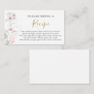 Informações Solicitação de Cartão de Receita de Chá de panela 