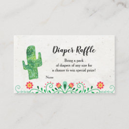 Informações Tacos e cartão de gabinete Raffle para Fralda de t