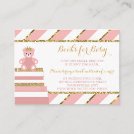 Informações Traga Um Cartão De Livro, Pequena Princesa, Faux G