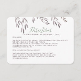 Informações Um Cartão de Invólucro para o Casamento de Flores 