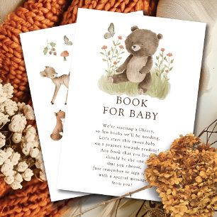 Informações Woodland Wonder Bear Book para Cartão de Recinto