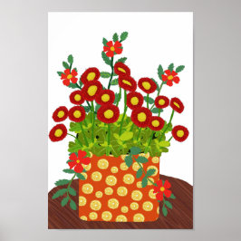 Inglês Daisy Poster