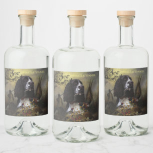 Inglês Springer Spaniel com faisão