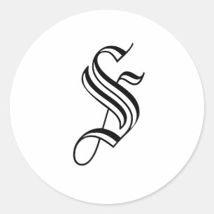 Inglês velho branco do preto da etiqueta do