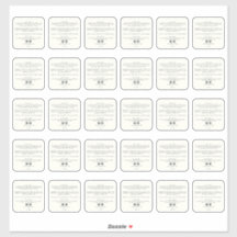 Ingredientes de Produtos de Beleza Adesivo 2 poleg