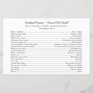 Iniciador Bilíngue de Hora do Cocktail