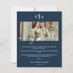 Iniciais Botânicas De Foto De Casamento Barato Mu