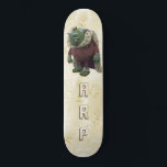 *~* Iniciais Damask Royal Troll AP89 skateboard<br><div class="desc">(Pesquise o código AP89 para itens de Troll e AP88 para itens de tema medieval ) Transferência fácil para outros produtos Zazzle. Skateboard de fundo BLACK. O brilhante e feliz Neon Rainbow colorido apenas pop as imagens e LETRAS do TROLL. Personalize / Personalize suas INICIAIS / MONOGRAM e reproduza com...</div>