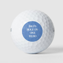 Iniciais de Herói em Um do pai Azul&branco