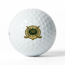 Iniciais Personalizadas Golf Crest