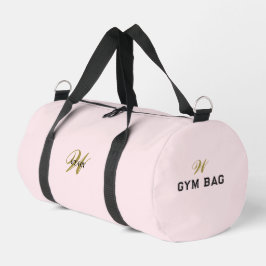 Inicial Dourada Personalizada l Rosa Feminino Acad