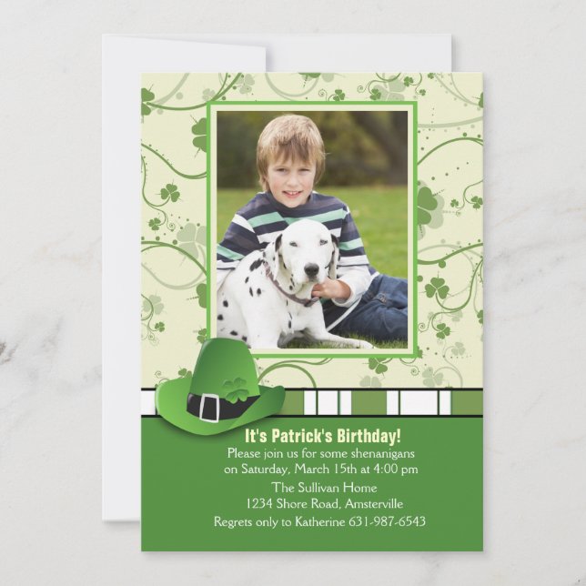 Início do Convite Fotográfico de Manhã (Frente)