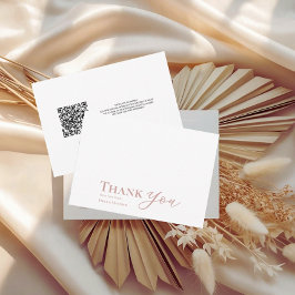 Início do Forno de Cartões de agradecimentos Blush