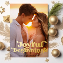 Inícios Alegres Foto Minimalista Moderna Elegante