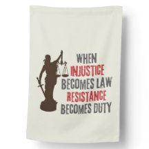 Injustiça Torna-se Cota de Protesto de Resistência