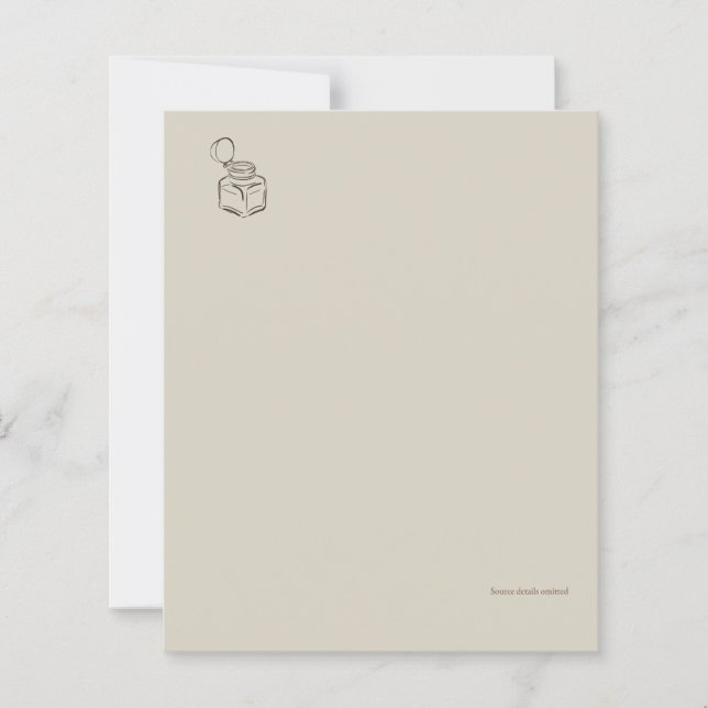 Ink Pot-Forgotten Archive- Minimalist Papersheet (Frente)